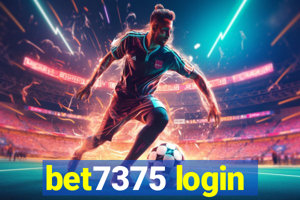 bet7375 login